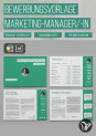  Bewerbung & Lebenslauf im Querformat (Social-Media- und Online-Marketing-Manager/in)
