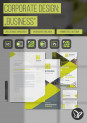 Geschäftsausstattung „Business“: Flyer, Briefpapier, Visitenkarte und Co. zum Download