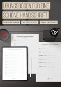 Schöne Handschrift – Vorlagen zum Üben (PDF und PNG)