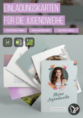 Vorlagen für Einladungskarten zur Jugendweihe