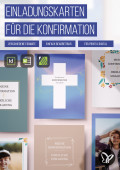Vorlagen für Einladungen zur Konfirmation (Word, InDesign, Affinity Publisher)