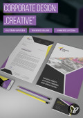 „Creative“ – Geschäftsausstattung für Agenturen, Designer und Texter