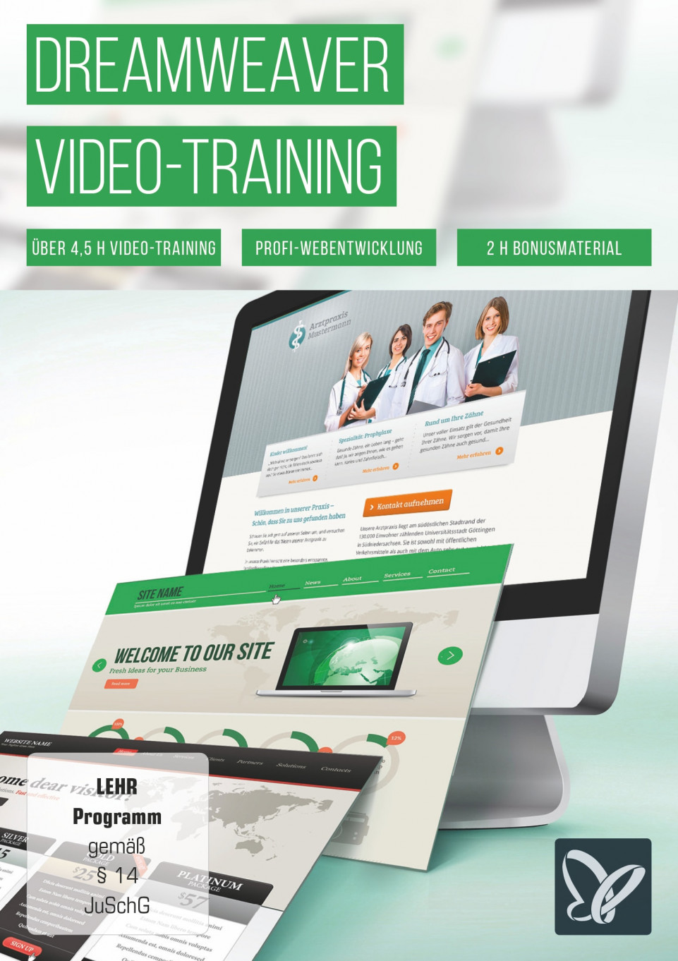 Moderne Webseiten mit Dreamweaver – das Video-Training