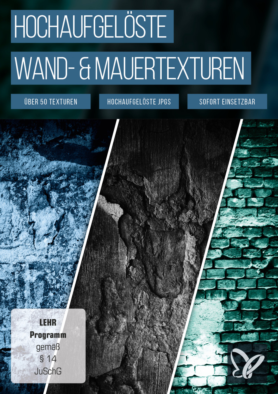 Mauer- und Wand-Texturen – Mauerwerk für deine Bilder