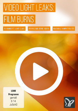 Film Burns für Videobearbeitung und Motion Design