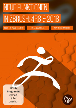 ZBrush 2018 und 4R8: Video-Training zu den Updates