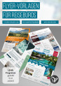 Flyer-Vorlagen für Reisebüros zum Aushang und zur Schaufensterwerbung