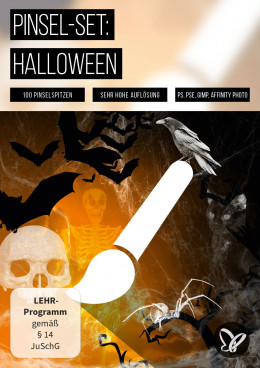 100 Halloween-Bilder als Photoshop-Pinsel