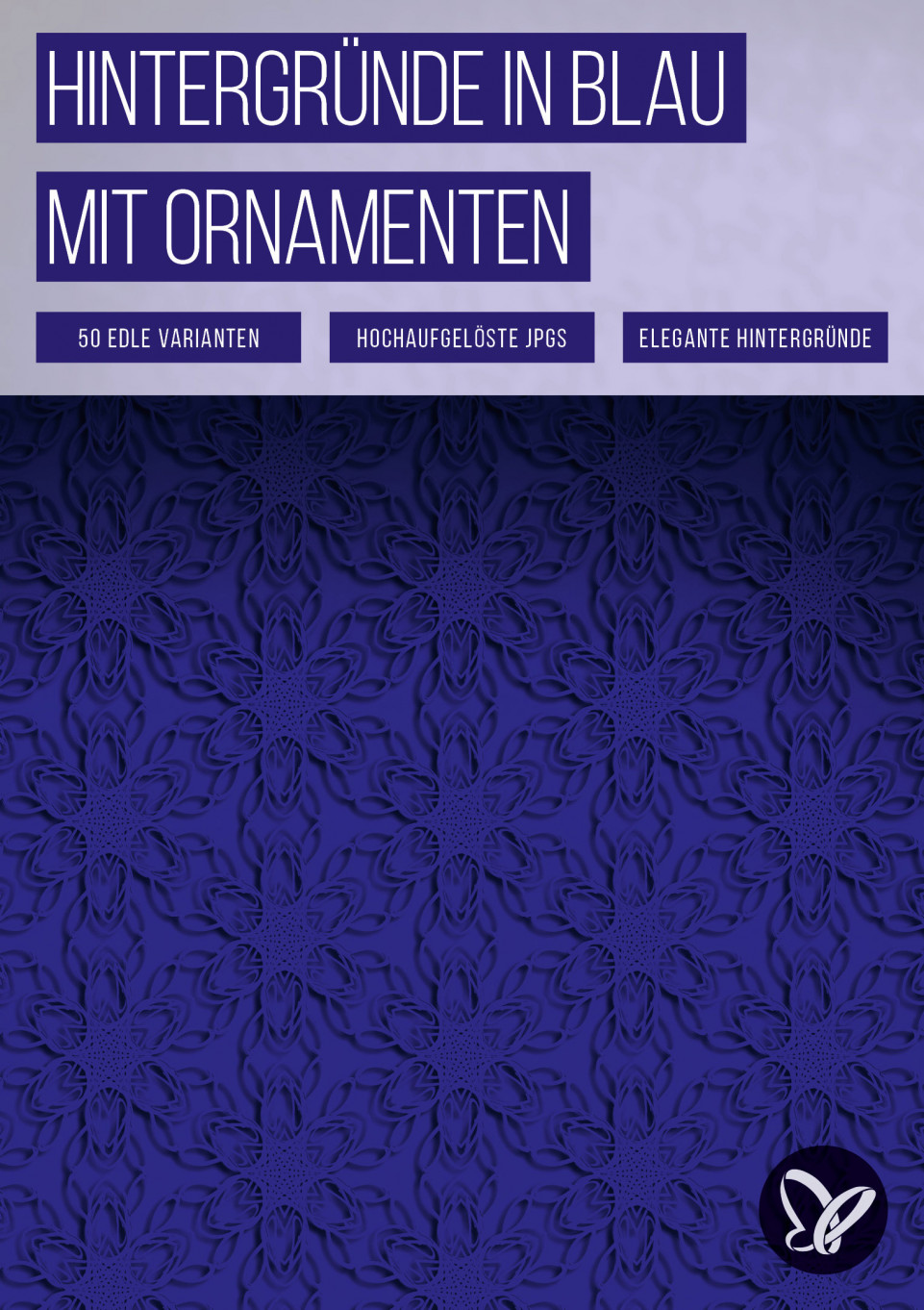 50 Blaue Hintergrundbilder Mit Ornamenten Zum Download