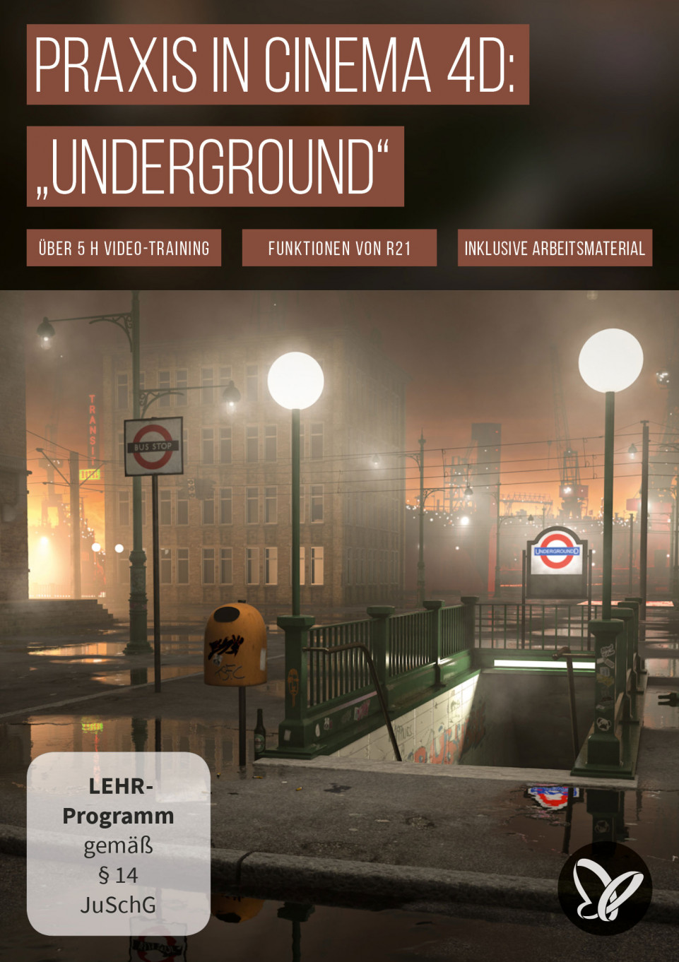 Cinema 4D-Tutorial „Underground“ – vom 3D-Modell bis zum Rendering