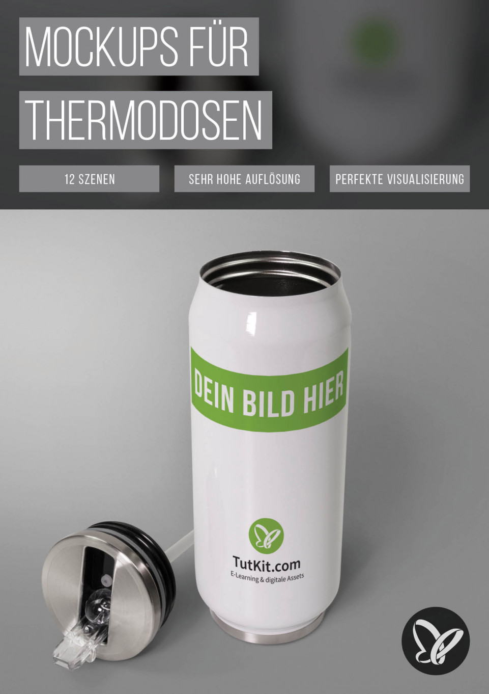 Download Photoshop-Mockups für Thermodosen | Download