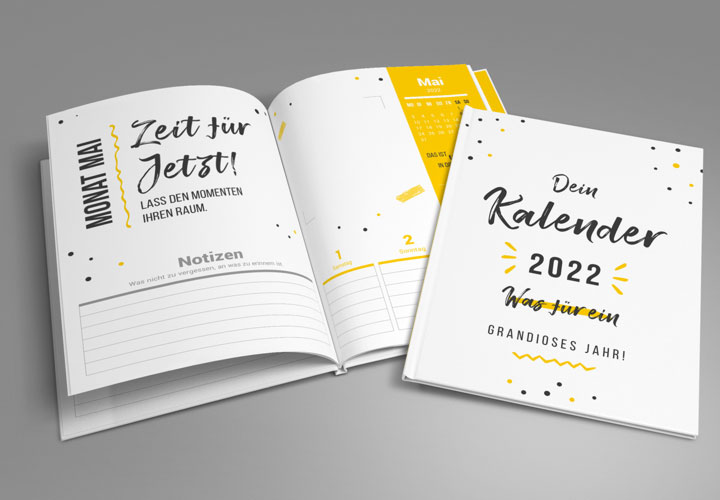 Kalender-Vorlagen 2022 und 2023: Jahresplaner, Buchkalender und Co.