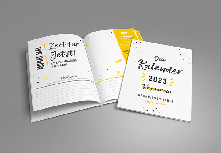 Kalender-Vorlagen 2023: Jahresplaner, Buchkalender und Co.