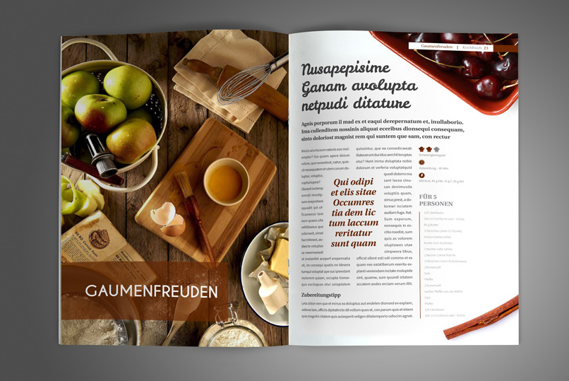 Vorlagen für Rezeptbuch, Kochbuch, Backanleitung im A4-Hochformat Vorlagen für Rezeptbuch, Kochbuch, Backanleitung im A4-Hochformat