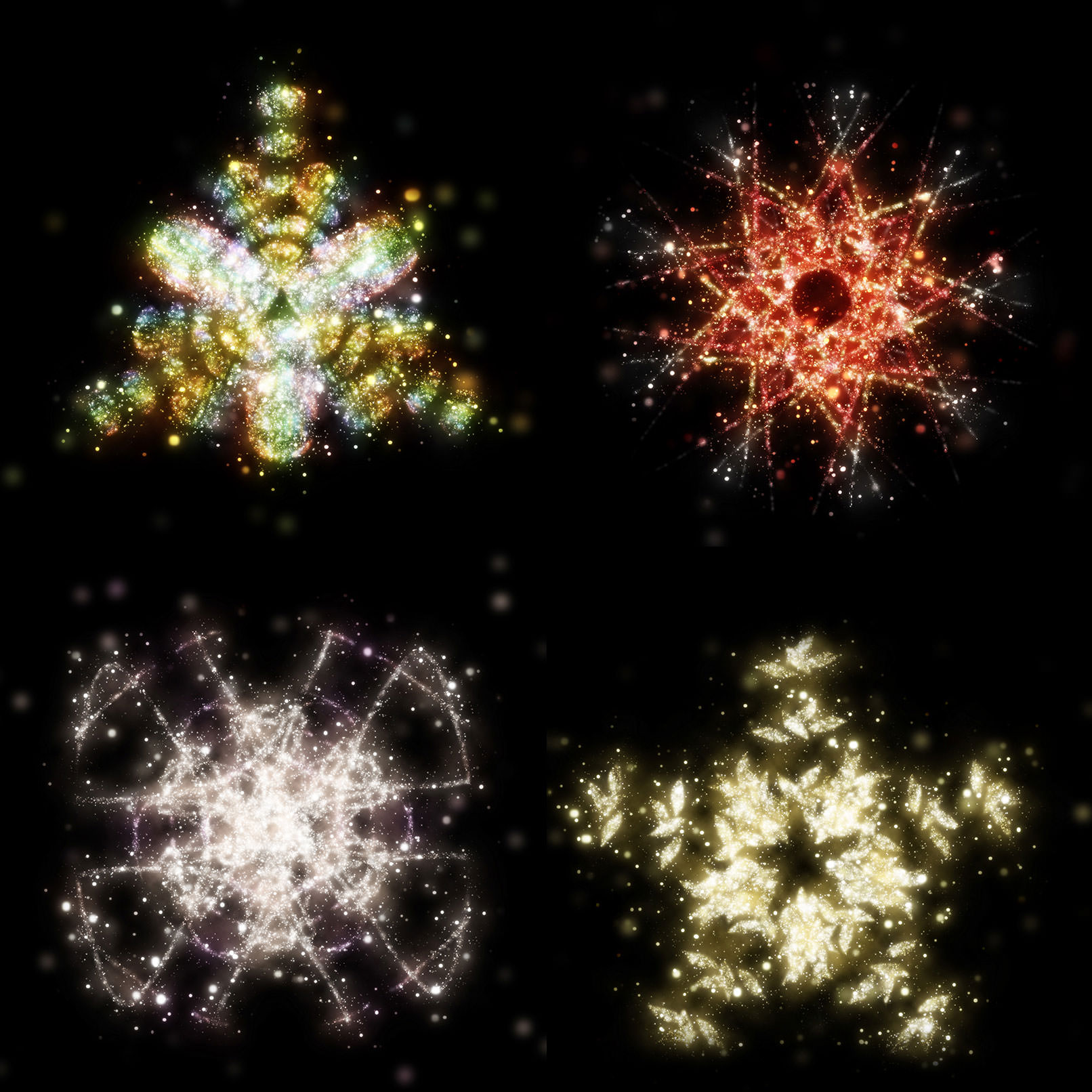Sterne-Bilder und Sterne-Hintergrund für Glitzereffekte
