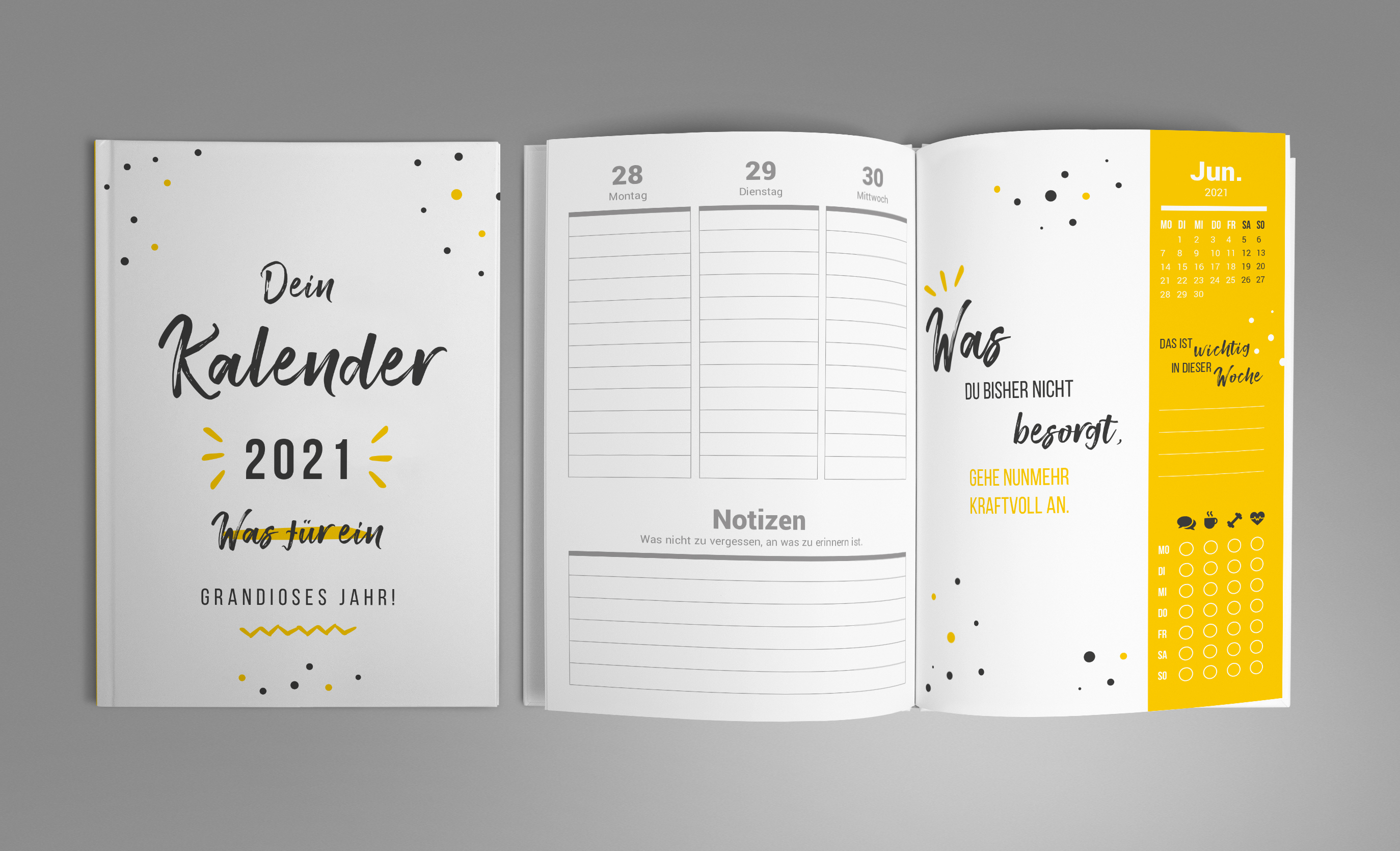 Kalender Vorlagen 21 22 23 Jahresplaner Buchkalender