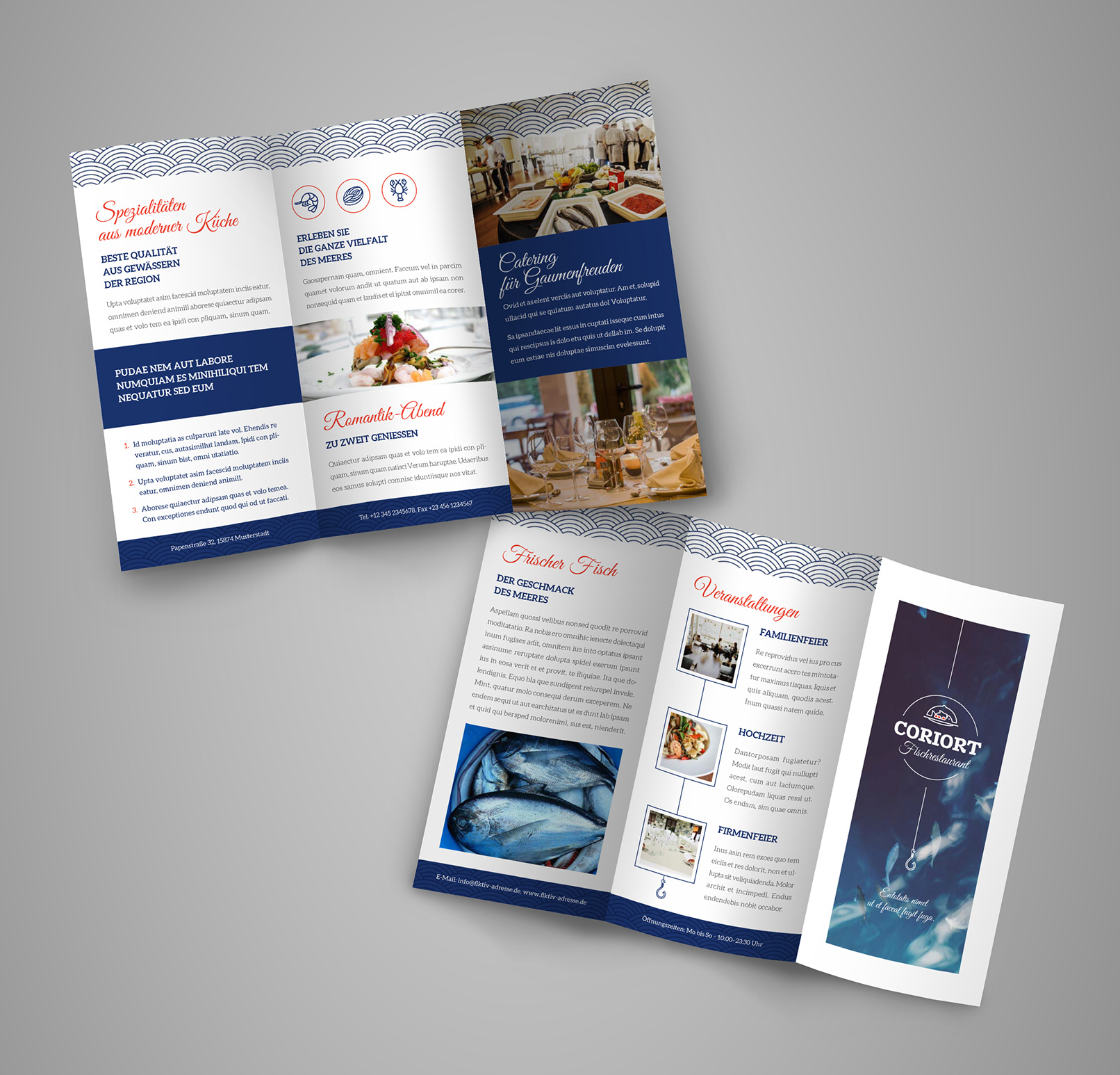 Flyer und Folder gestalten - fertige Design-Vorlagen ...